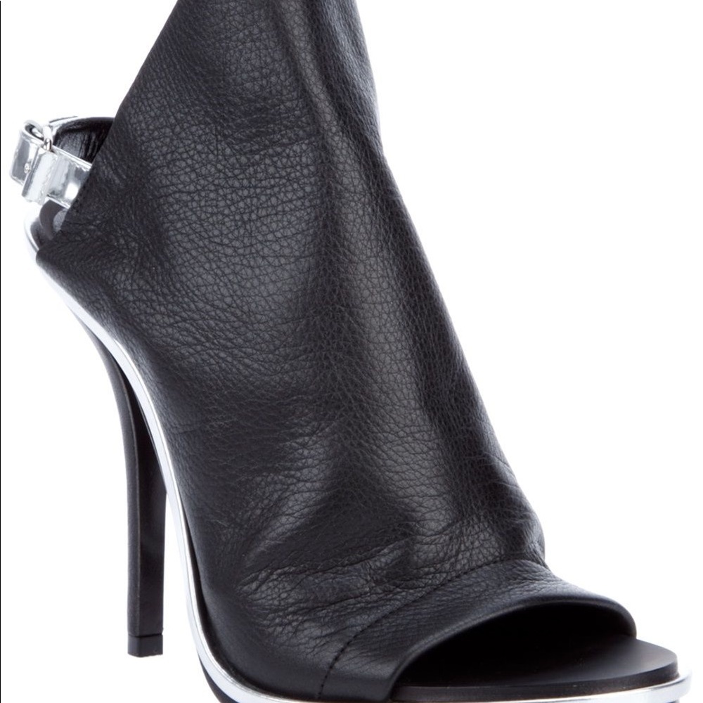 Balenciaga Black Glove Sandals